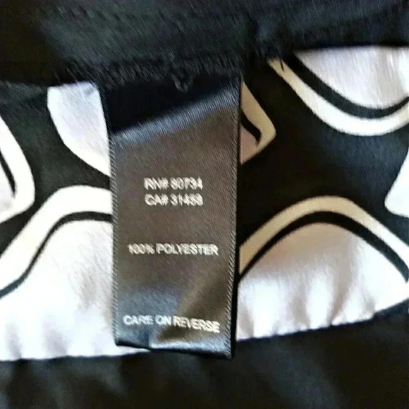 Max & Cleo Black Charmeuse Pleated Sleeveless Party Dress Dress W/ Pockets - Picture 7 of 8